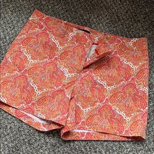 Talbots - Paisley Shorts - Size 14